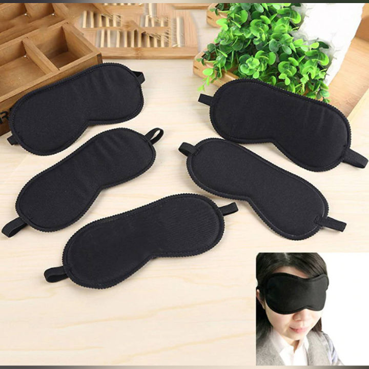 Fast Sleeping Eye Mask - Eyeshade Cover - Women Men Soft Portable Blindfold Travel Sleep