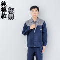 Spring and Autumn Workwear Men's and Women's Garage Work Suit Workwear Breathable and Wearable Labor Protection Clothing Top Suit Custom Embroidery Printing. 