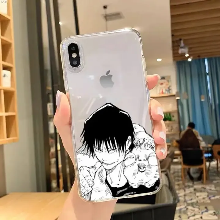 Toji%20Fushiguro%20Jujutsu%20Kaisen%20Phone%20Case%20For%20iPhone%2011%2012%20Mini%2013%2014%20Pro%20XS%20Max%20X%208%207%206s%20Plus%20SE%20XR%20Transparent%20Shell%20-%20Image%206