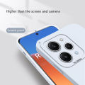 Tokifu For Redmi 12 Casing The New Liquid Silicone Angel Eyes Phone Case Full Anti-fall Shockproof Back Cover. 