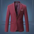 【BestGO】Men's Jacket Slim Wedding Suit Coat Mens Business Casual Blazers Tops 5XL 6XL Free Gift Brooch. 