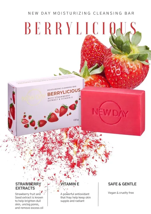 NEW%20DAY%20Berrylicious%20Moisturizing%20Soaps%20For%20Bath%20%7C%20Bath%20Soap%20Infused%20With%20Strawberry%20Extracts,%20&%20Vitamin%20E%20%7C%20Bathing%20Soap%20For%20Moisturizing%20&%20Cleansing,%20125g%20per%20Soap,%203%20QTY(FROM%20INDIA)NUZ%20-%20Image%205