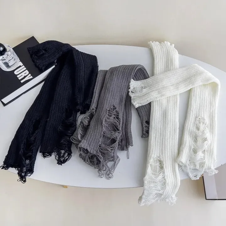 Y2K%20Harajuku%20Style%20Japanese%20Lolita%20Leg%20Warmers%20Women%20Ankle%20Warmer%20Girls%20Gothic%20Long%20Socks%20Thin%20Knitted%20Cosplay%20Heap%20Heap%20Socks%20-%20Image%205