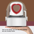 Mini Portable Heat Press Machine Heart-shaped Novel Digital Sublimation Transfer Printing Machine for T-shirts Cloth Transfering and Ironing. 