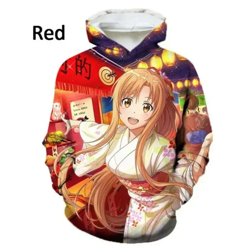 Pullover Hoodie Sao Merch Hoodie Anime Merch Best Places To Buy