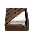 Wooden Tissue Box Holder Craft Paper Holder Storage Home & Office. 