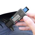 Car Tyre Tire Thickness Gauges Depth Gauge Digital Tyre Tire Tread Depth Gauge Caliper Tyre Wear Detection Measuring Instruments. 