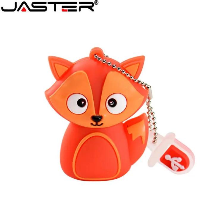 JASTER%20Cute%20Cartoon%20Animal%20USB%20Flash%20Drive%2064GB%20Penguin%20Cat%20Memory%20Stick%2032GB%20Owl%20Dinosaur%20Pen%20Drive%2016GB%20Bee%20Fox%20Pendrive%208GB%20-%20Image%204