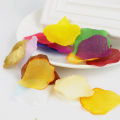 500pcs Romantic Artificial Flowers Rose Petals Bright Silk Cloth For DIY Wedding Party Decoration Home Ornament. 