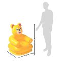 Inflatable kids Chair Bear Face Chair Sofa. 