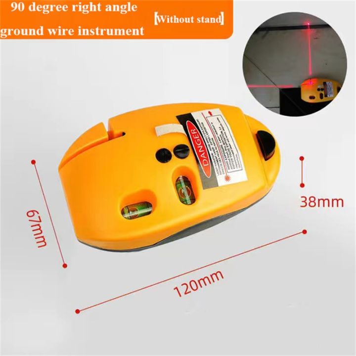 Mini Portable Level Laser Spirit Laser Straight Level 90 Degree Plastic