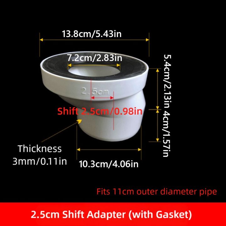 Multi-sizes%20110mm%20Toilet%20Shifter%20Pipe%20Offset%20Design%20PVC%20Plastic%20Offset%20Flange%20Adapter%20Flange%20Shifter%20Extension%20Adapter%20Plumbing%20Drainage%20Adapter%20Drainage%20Systems%20-%20Image%209