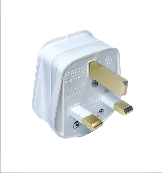 Sunco%2013amp%20Fused%20Plug%20Top%20BS%201363%20White%20Square%20Pin%20Plug%20Type%20G%20-%20Image%206