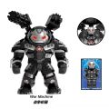Compatible with LEGO Avengers Iron Man brick minifigures MK85 War Machine Hulkbuster Armor Assembly Toy for Boys. 