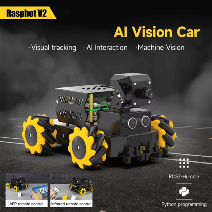 (GGBR)%20Raspbot%20V2%20AI%20Vision%20Robot%20Car%20Kit%20with%20Camera%20Mecanum%20Wheel%20Toy%20Educational%20DIY%20Python%20Programming%20for%205%20-%20Image%203