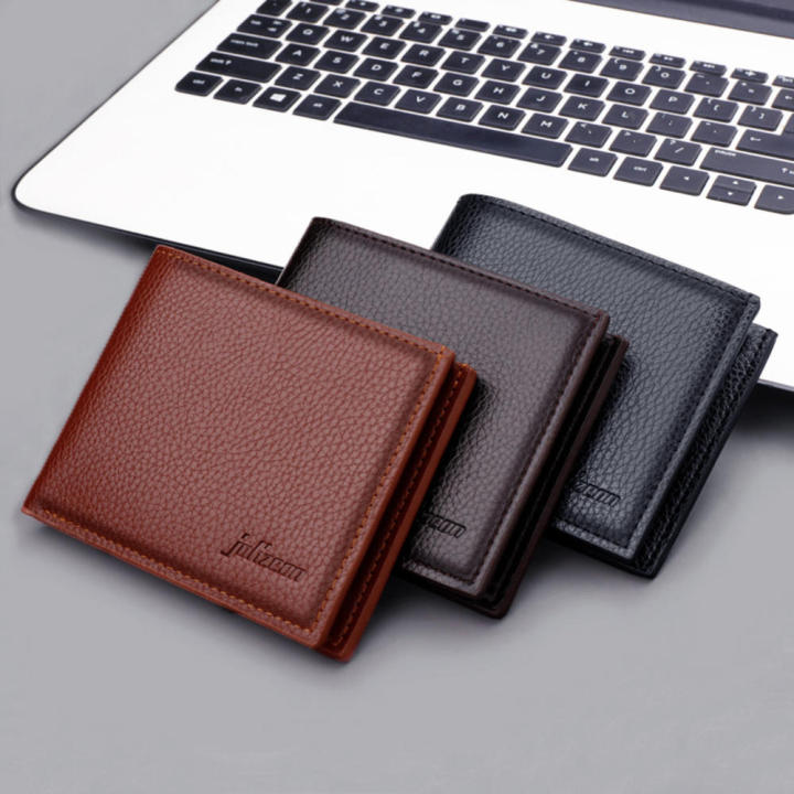 Men's Wallet Card Holder Purse Coin Pouch Short Wallet