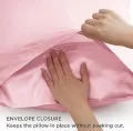 4 Peices Premium Quality Silk Pillow Case 18"x 27" Bed Decoration Pillow Cover. 