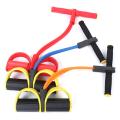 【Tento】1 Set Resistance Band Set Multifunctional Soft TPR Strong Elastic Band with Handle Muscle Training Auxiliary Tools Arm Leg Elastic Pull Exercise Rope. 