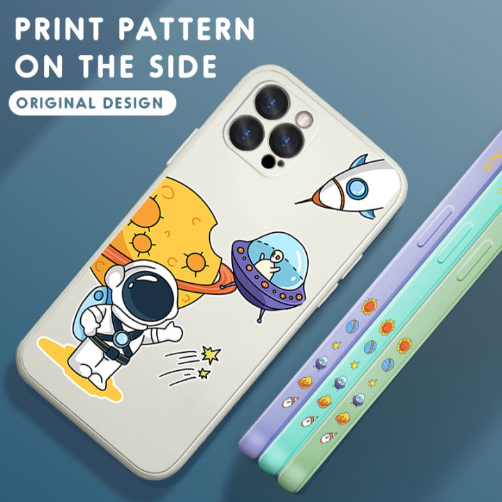 Jizetin%20for%20Samsung%20Galaxy%20A10%20Case%20Side%20Design%20Phone%20Cover%20Moon%20Space%20Astronaut%20Cover%20Square%20Edge%20Pattern%20Liquid%20Silicone%20Trend%20Case%20-%20Image%208