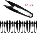 Thread Trimmer 12 Pcs/ 3 Pcs / Plastic Handle & Stainless Steel THREAD CUTTER sewing / Trimming Scissor TC-805B / Sewing accessories. 