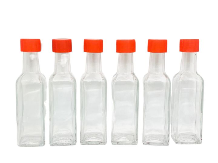 6 marasca square bottle 100ml