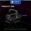 UZBOO RGB Laser Stage Lights 32 Pattern Party Projector Lights DJ Disco Sound Activated Strobe Lights RGB LED Laser Projector For Birthday Wedding KTV Bar Concert USB Plug. 
