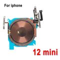 Wireless Charging Chip Coil NFC With Magnet Power Volume Flex Cable For iPhone 12 13 14 Mini Pro Max Plus Charger Panel Sticker. 
