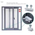 Sliding Window Security Lock Easy to Install Aluminum for Dormitory Office Single Hole. 