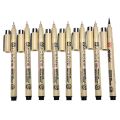 8PCS Sakura Pigma Micron Fine Line Pen Art Supplies 005 01 02 03 04 05 08 BRUSH. 