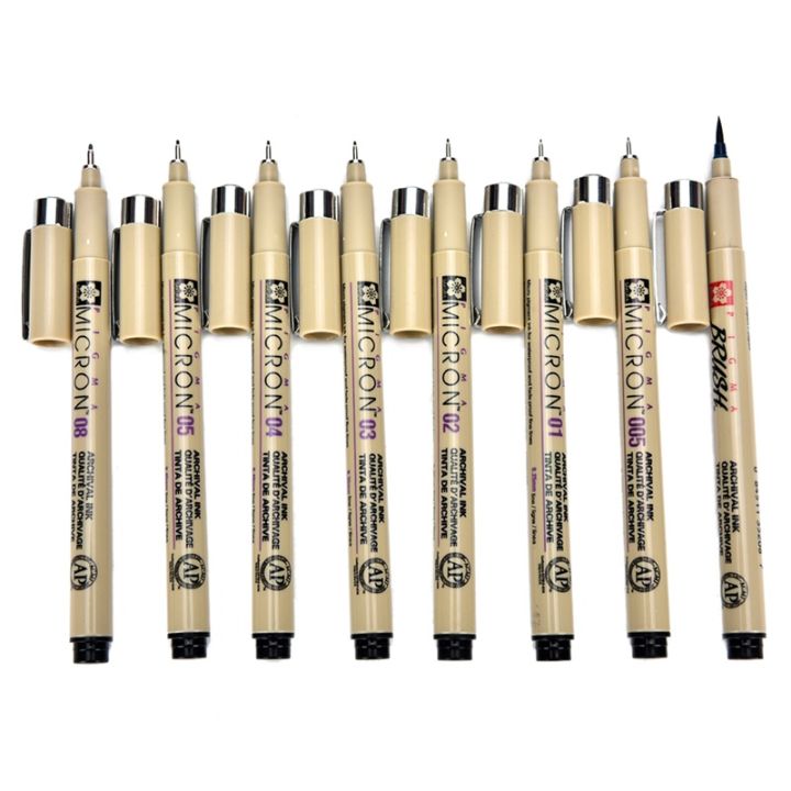 8PCS%20Sakura%20Pigma%20Micron%20Fine%20Line%20Pen%20Art%20Supplies%20005%2001%2002%2003%2004%2005%2008%20BRUSH%20-%20Image%203