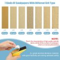 Yellow Hand Sanding Tools for MINI Sander for MINI Sander Kit for Detail Work Finger Sander for Crafts for MINI Sander for Small Projects. 