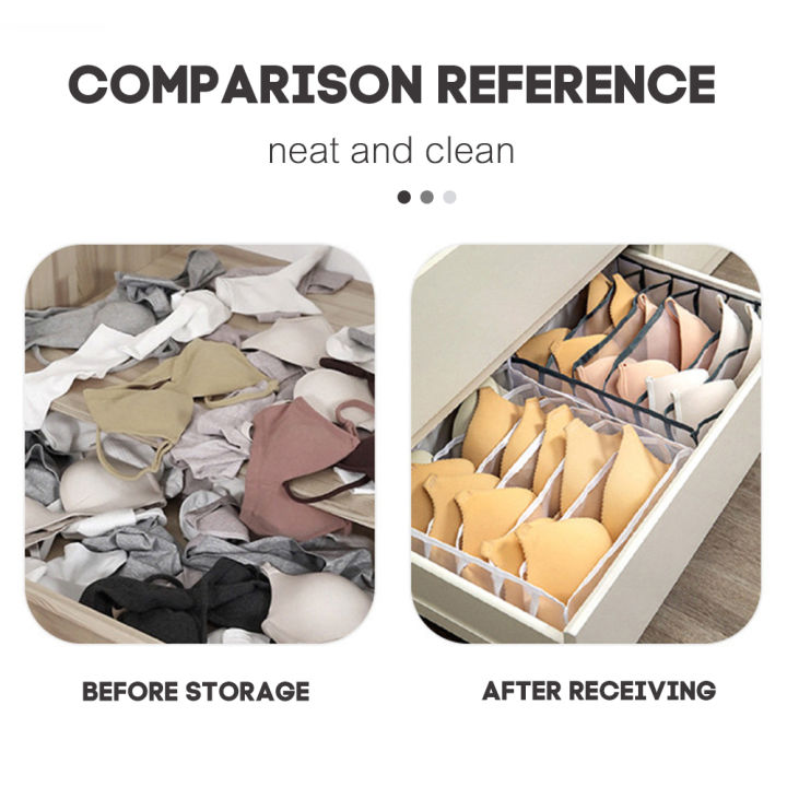 6/7/11%20Grids%20Dormitory%20Closet%20Organizer%20For%20Socks%20Home%20Separated%20Underwear%20Storage%20Box%20Bra%20Organizer%20Foldable%20Drawer%20Organizer%201Pcs%20-%20Image%207