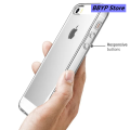 BBYP Case For iPhone SE 5S 5 TPU Silicon Durable Clear Transparent 【2025 Version】 Soft Case for APPLE iPhone SE 5S 5 protective Back Cover. 