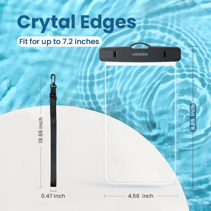 ZEBF--UGREEN%207.2%20inch%20IPX8%20Waterproof%20Phone%20Case%20Bag%20for%20iPhone%2015%2014%2013%20Pro%20Max%20Samsung%20Protective%20Case%20Universal%20Swimming%20Pouch%20Bag%20-%20Image%208