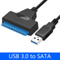 【VogueVenture】USB 3.0 To Sata 3 2 1 HDD SSD Hard Disk Drive Adapter Converter Cable SataIII To USB 3.0 for 2.5" 3.5" Inch Sata III II I. 