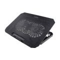 N99 Laptop Cooling [Application Laptop Size:12-16inch] Pad With Adjustable Stand 2 Fans Portable Slim USB Powered External Fans with Bracket. 