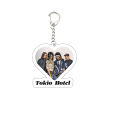 Popular Singer Bill Tom Kaulitz KeyRing Keychain for Accessories Bag Acrylic Pendant Tokio Hotel Key ring Chains Fans Gifts. 