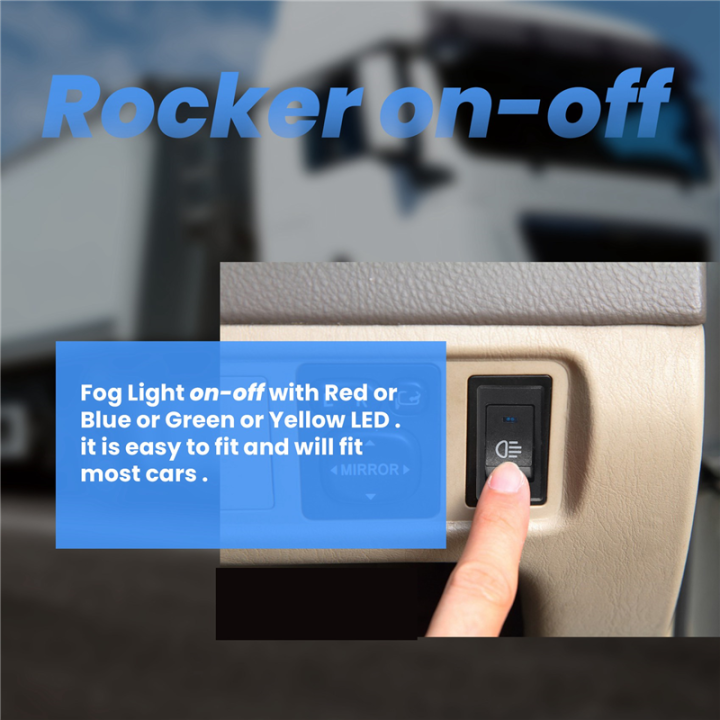 Sptrry4x%2012V%2035A%20Car%20Truck%20Boat%20Fog%20Light%20Rocker%20Switch%20LED%20Light%20Dash%20board%20Toggle%204Pin%20Black%20-%20Image%202