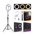 Selfie Ring Light With 7ft Stand Tripod For YouTube, Online Classes, TikTok & Photography. 