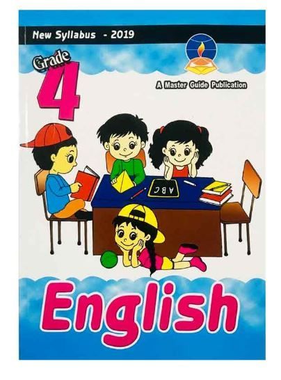 Master Guide Grade 4 English Workbook(මාස්ටර් ගයිඩ් 4 වසර  ඉංග්‍රීසි  වැඩ පොත )