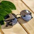 Classic Gothic Steampunk Sunglasses Luxury Brand Designer High Quality Men and Women Retro Round Metal Frame Sunglasses. 
