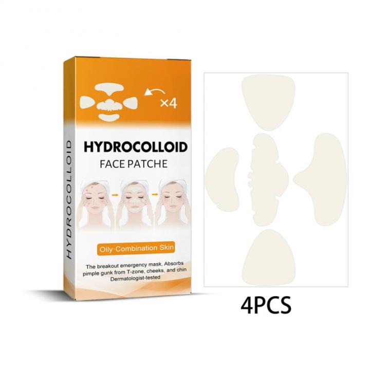 Face Patch Hydrocolloid Face Acne Pimple PatchBox Forhead、Nose、Chin、Cheek、Patch ...