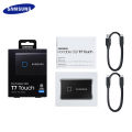 New specials SAMSUNG Portable T7 Touch USB 3.2 1TB 2TB Type-C Solid State Drive Fingerprint Security External SSD for Laptop PC. 