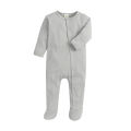 Yfashion Baby Long Sleeves Jumpsuit Newborn Cotton Single Breasted Simple Solid Color Romper For 0-1 Years Old Kids. 