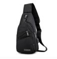 Men's Chest Bag New Fashion Korean-Style Casual Sports Water-Proof Shoulder Crossbody Bag Cross Body Chest Bag for Men. 