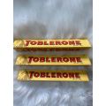 Toblerone Chocolate 100g 3 pack. 