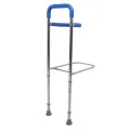 Bedside Railing Safe Stable Structure Adjustable Height Bed Rail for Elderly Adults. 