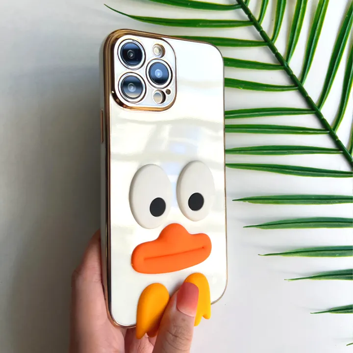 Phone%20Case%20For%20Tecno%20Spark%208C%20Cute%20cartoon%20silicone%20big%20eye%20duck%20patch%20mobile%20phone%20case%20electroplating%20TPU%20soft%20shell%20lens%20full%20bag%20fall%20proof%20wear%20resistant%20waterproof%20mobile%20phone%20back%20cover%20boy%20girl%20square%20box%20mobile%20phone%20protective%20case%20-%20Image%207