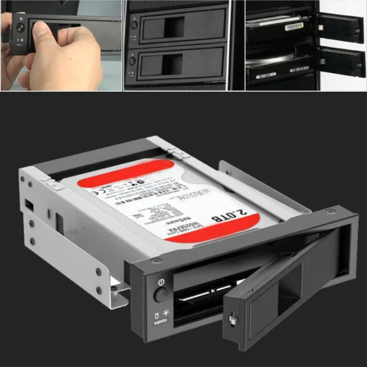 3.5%20Inch%20Internal%20Sata%20Hdd%20Mobile%20Rack%20Bay%20Hard%20Drive%20Mounting%20Tray%20Bracket%20Adapter%20Holder%20Hdd%20Enclosure%20-%20Image%203