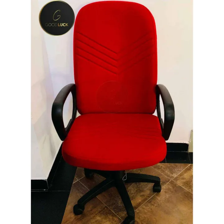 Piyestra High Back Office Chair 55cm x 61cm x 111cm (Lowest) / 122cm (Highest)
